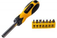 Отвертка со вставками 1/4" 8 предметов Энкор