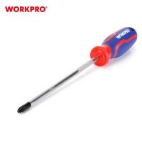 Отвёртка крестовая WorkPro PH1×75мм, WP221026 